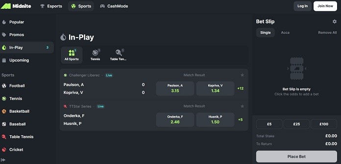 Midnite Betting Site